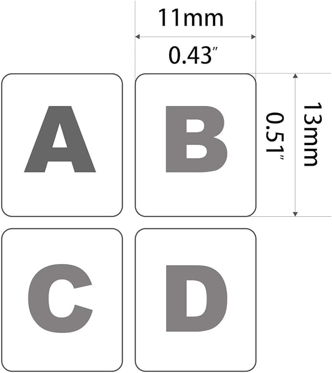 Arabic Keyboard Sticker Arabic Keyboard Sticker